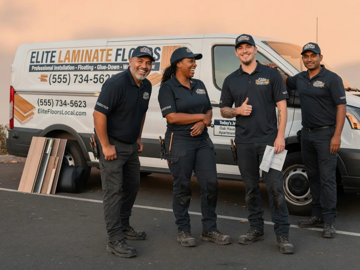 Laminate flooring installation company in Parker City, IN